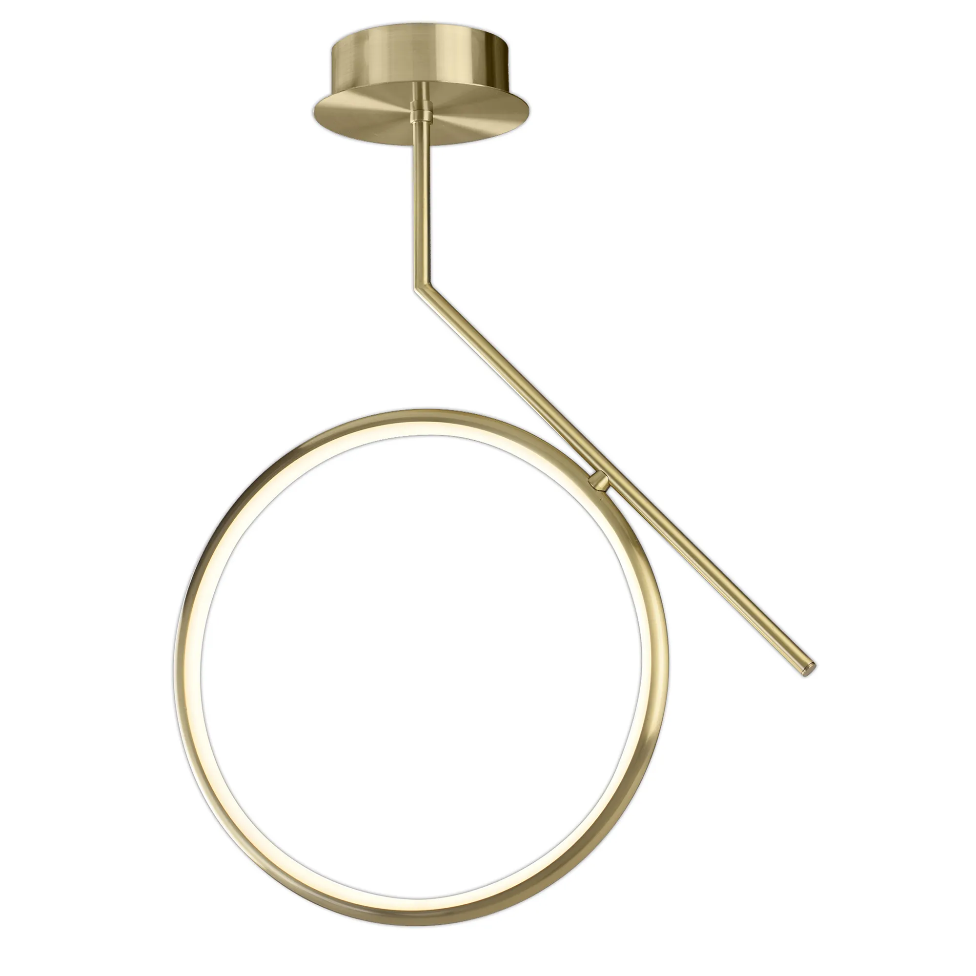 Olimpia Satin Gold Ceiling Lights Mantra Semi Flush Fittings Olimpia Satin Gold Ceiling Lights Mantra Semi Flush Fittings